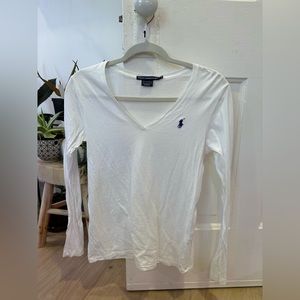 Polo Ralph Lauren V Neck Long sleeve